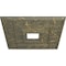 Ekena Millwork Eris Medallion (Canopies up to 9 7/8"), 18"W x 18"H x 3 1/2"ID x 1 1/8"P, Witch Hazel Crackle CM18ERWHC - alternate 4